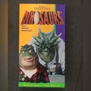 1991 D I N O S A U R S VHS